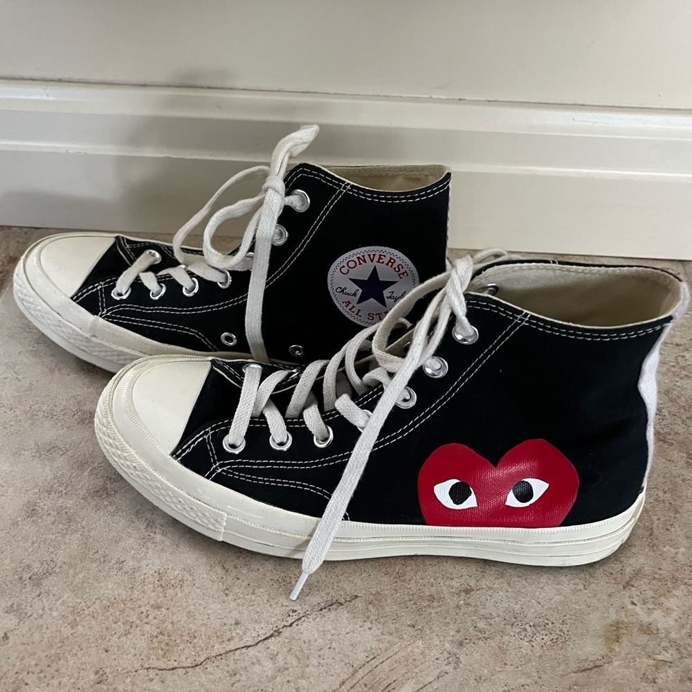 Comme De Garcons Converse High Tops